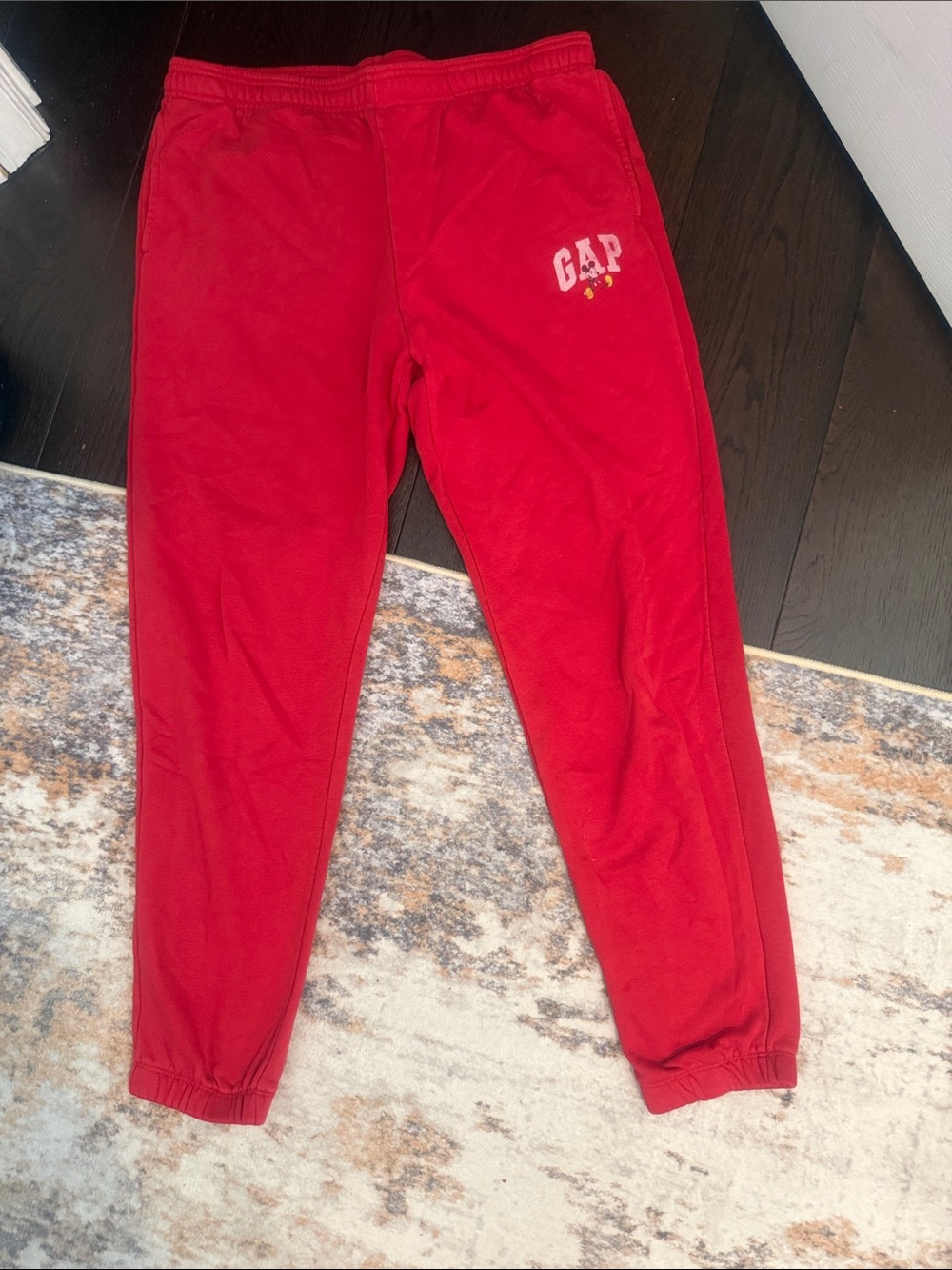 GAP X Disney Mickey Sweatpants - Size Large Tall